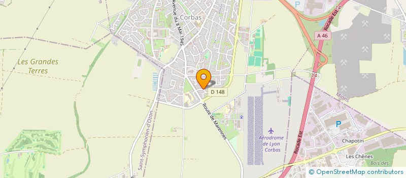 localisation de l'entreprise A&L LANDMANN à CORBAS