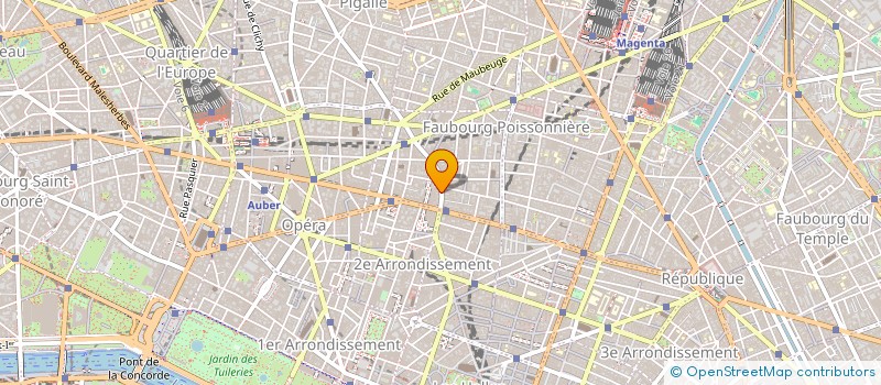 localisation de l'entreprise A L M  PARIS