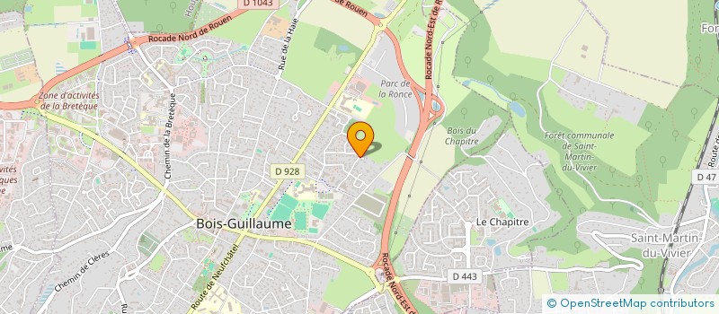 localisation de l'entreprise A.L.M.A à BOIS-GUILLAUME