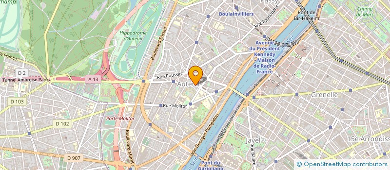 localisation de l'entreprise A L M A R  PARIS