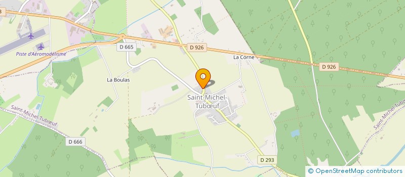 localisation de l'entreprise A L M AERO L AIGLE MAINTENANCE à SAINT-SULPICE-SUR-RISLE