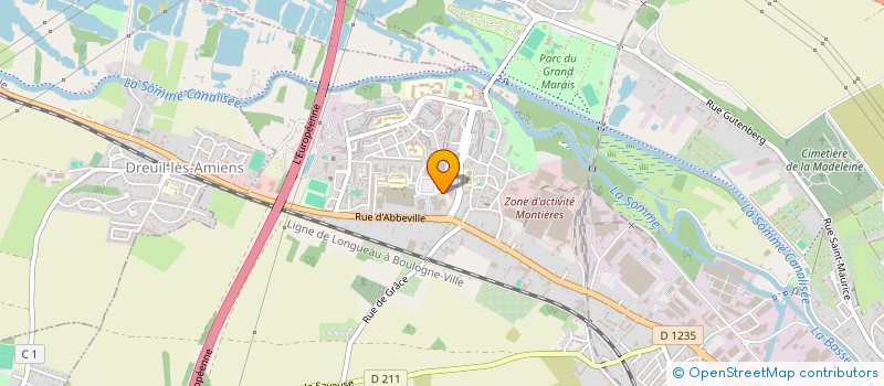 localisation de l'entreprise A.L.M.P à AMIENS