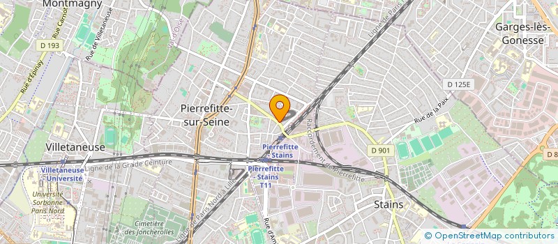 localisation de l'entreprise A.L.MIM à PIERREFITTE-SUR-SEINE