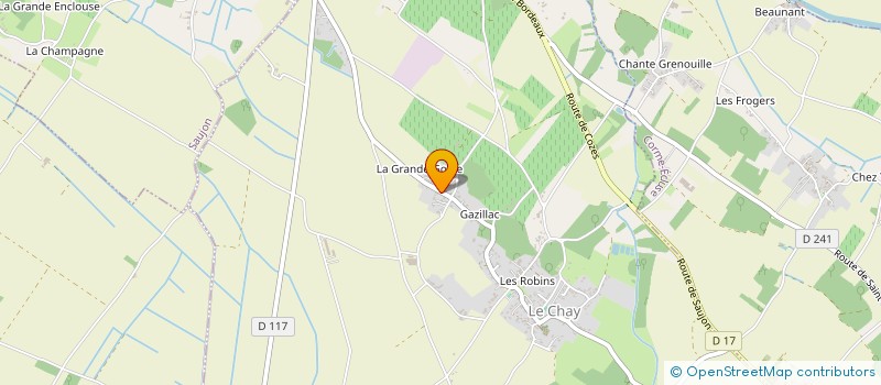 localisation de l'entreprise A.L.N  LE CHAY