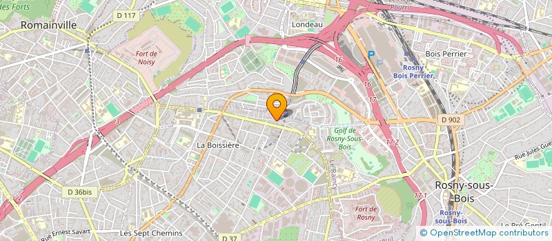 localisation de l'entreprise A L NOISY à MONTREUIL