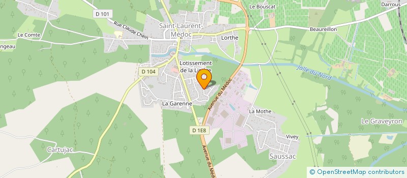 localisation de l'entreprise A.L.O DEM SERVICES + à SAINT-LAURENT-MEDOC