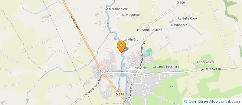 localisation de l'entreprise A L'OMBRE DE L'HISTOIRE  SOULEUVRE EN BOCAGE