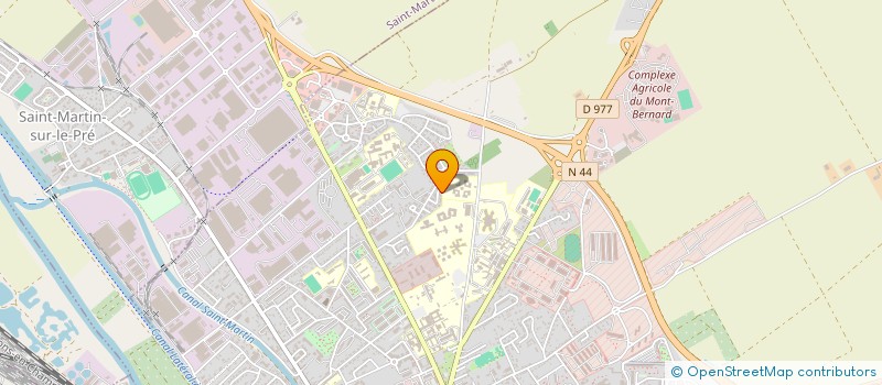 localisation de l'entreprise A L'OMBRE DES MAGNOLIAS  CHALONS-EN-CHAMPAGNE