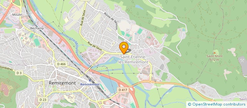 localisation de l'entreprise A L'ORCHIDEE à SAINT-ETIENNE-LES-REMIREMONT