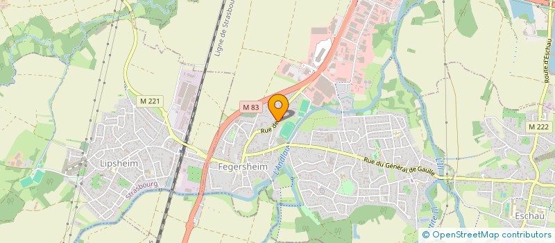 localisation de l'entreprise A L OREE DE LA PETITE FRANCE  FEGERSHEIM