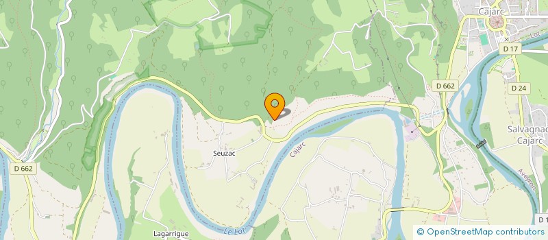 localisation de l'entreprise A L'OREE DES CAZELLES  SAINT-PIERRE-TOIRAC