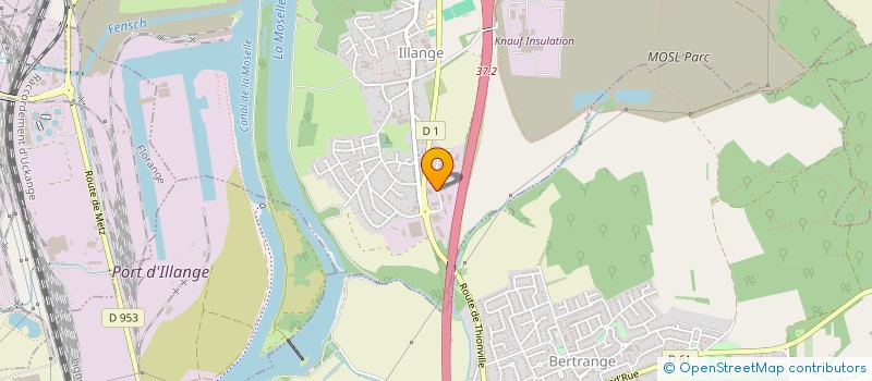 localisation de l'entreprise A L'OREE DU BOIS  ILLANGE