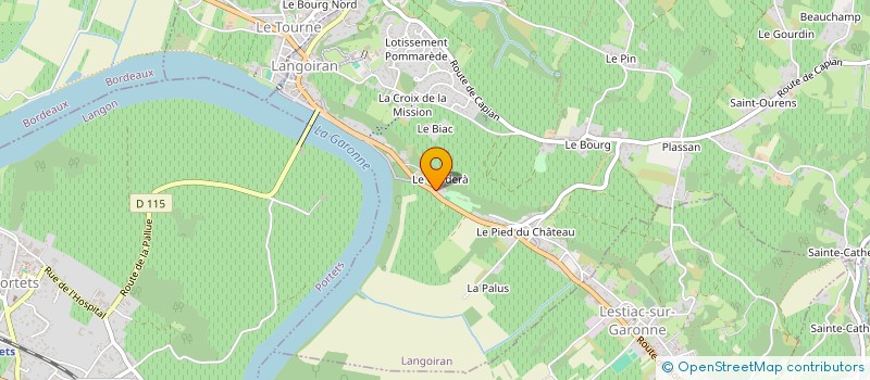 localisation de l'entreprise A L'OREILLE DES LOUVES  LANGOIRAN