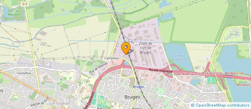 localisation de l'entreprise A L'ORIGINE DU FUTUR  BRUGES