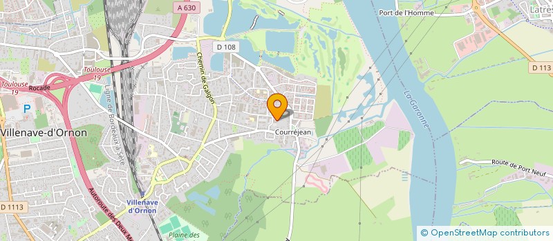 localisation de l'entreprise A L'OSTAL  VILLENAVE-D'ORNON