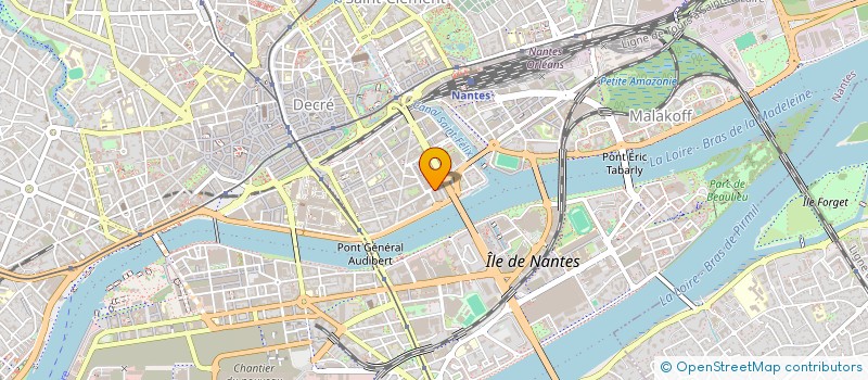 localisation de l'entreprise A L' OUEST à NANTES