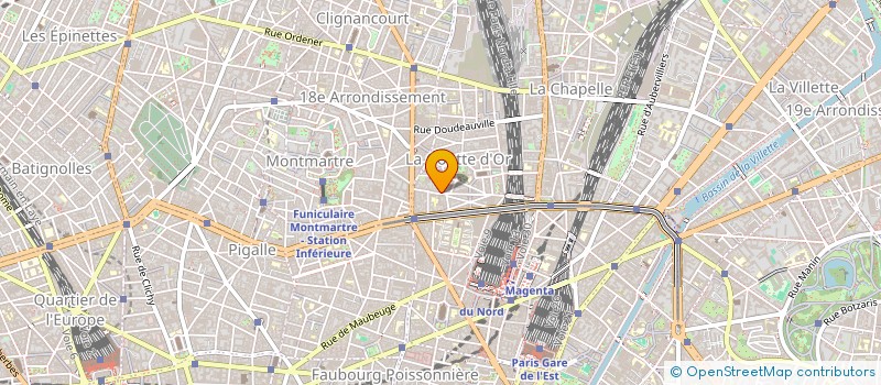 localisation de l'entreprise A L'OUEST TOUT COURT  PARIS