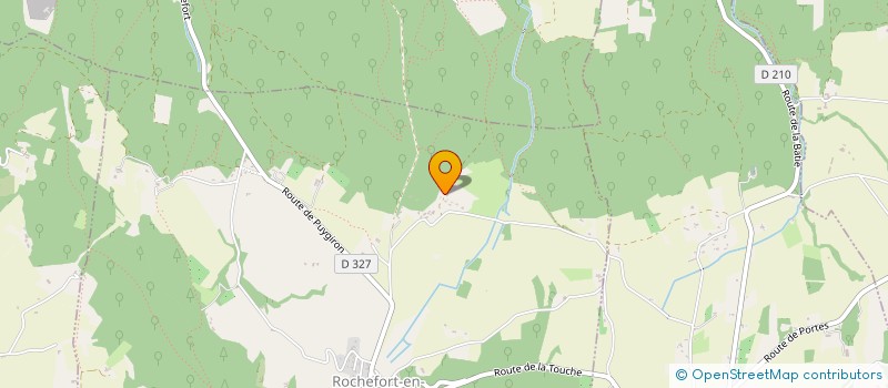 localisation de l'entreprise A.L.P  ROCHEFORT-EN-VALDAINE