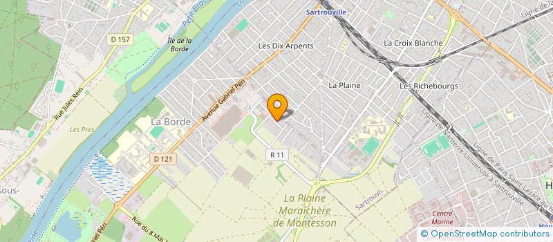 localisation de l'entreprise A.L.P.A  MONTESSON