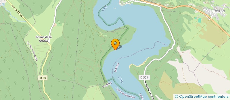 localisation de l'entreprise A.L.P.R  LECT