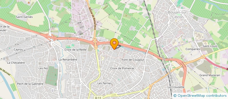 localisation de l'entreprise A.L.S.  AVIGNON