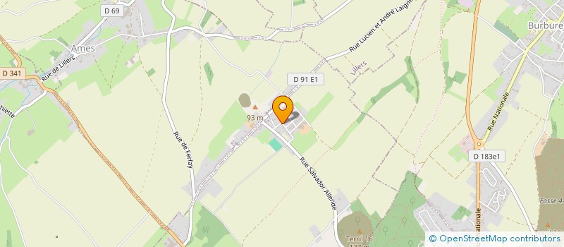 localisation de l'entreprise A L S  FERFAY