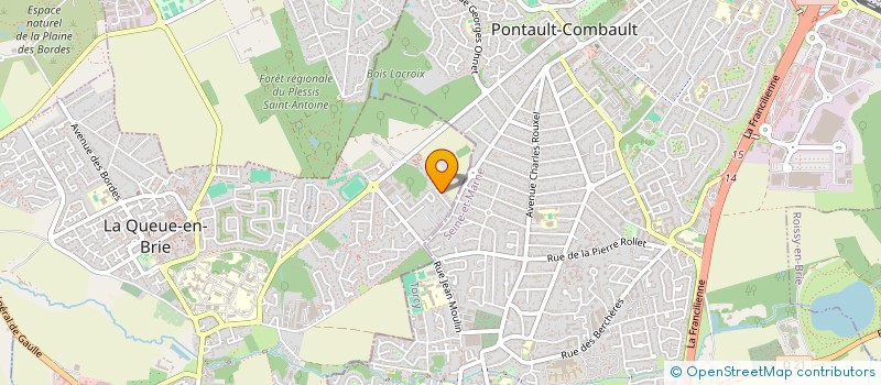 localisation de l'entreprise A.L.S DECOOL  LA QUEUE-EN-BRIE