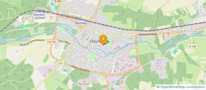 localisation de l'entreprise A.L.S.E.  DOURDAN