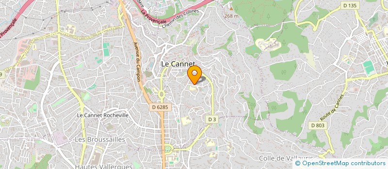 localisation de l'entreprise A.L. SAILING à LE CANNET