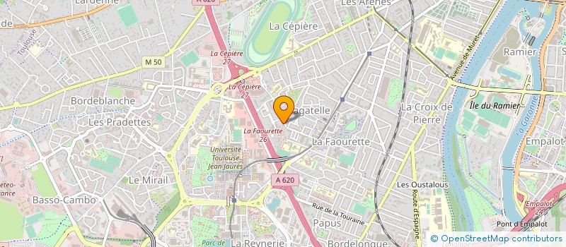 localisation de l'entreprise A & L SECURITE à TOULOUSE