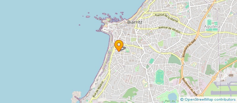 localisation de l'entreprise A&L SMILE à BIARRITZ