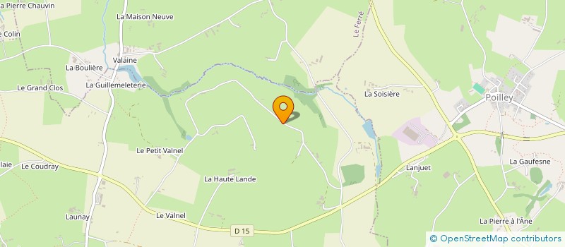 localisation de l'entreprise A.L.T.S.  LES PORTES DU COGLAIS