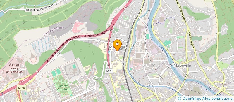 localisation de l'entreprise A.L.T TAXI  MAXEVILLE