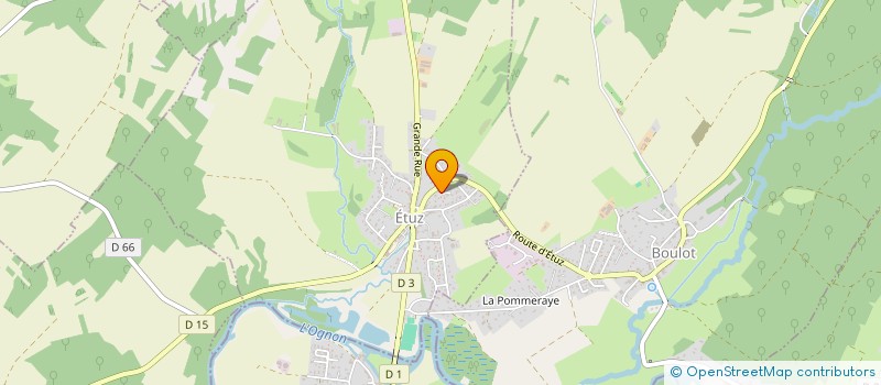 localisation de l'entreprise A-L TAXI  ETUZ