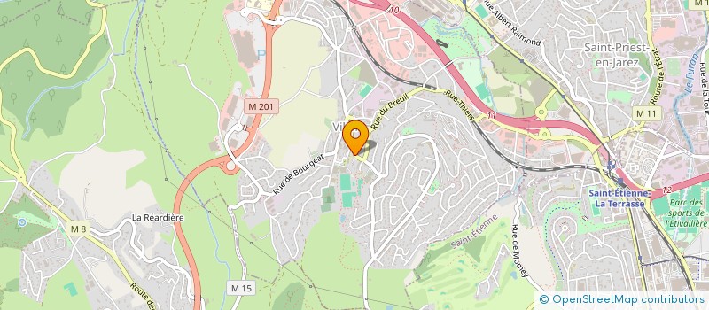 localisation de l'entreprise A.L TRANSPORTS  VILLARS