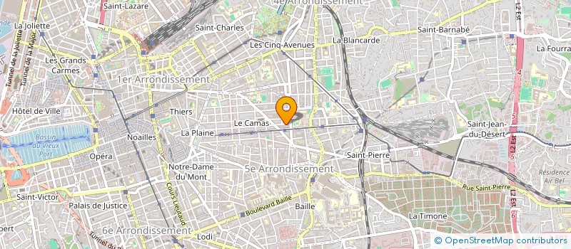 localisation de l'entreprise A L'UNISSON POUR LE FUTUR à MARSEILLE
