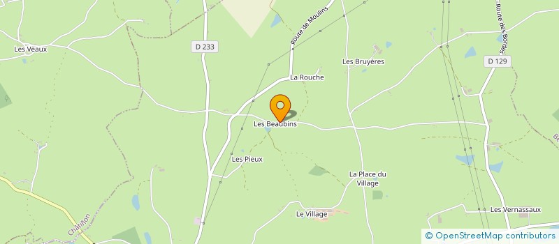 localisation de l'entreprise A.L.V  CRESSANGES