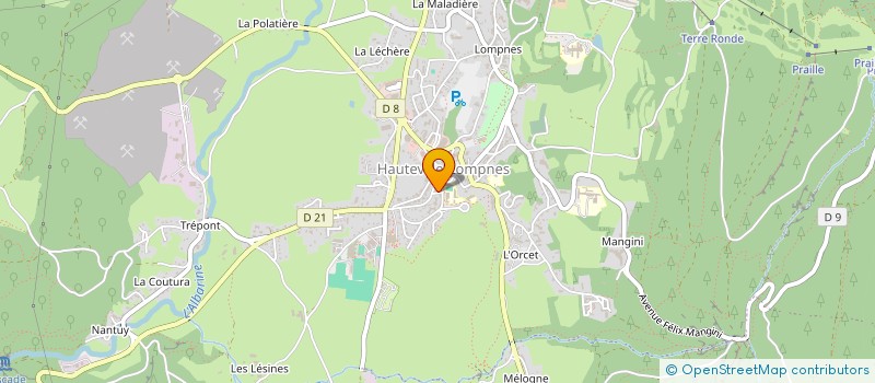 localisation de l'entreprise A.L.X. HOLDING à PLATEAU D'HAUTEVILLE
