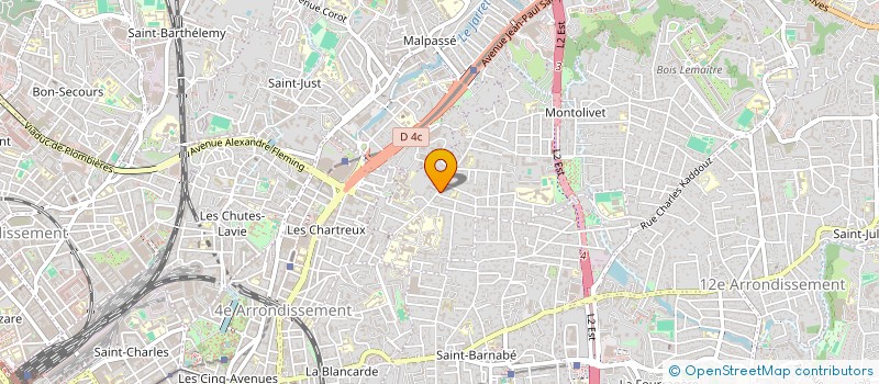 localisation de l'entreprise A.L.Y.P à MARSEILLE