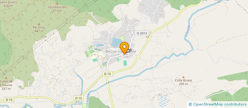 localisation de l'entreprise A LA BELLA CIAO  BESSE-SUR-ISSOLE