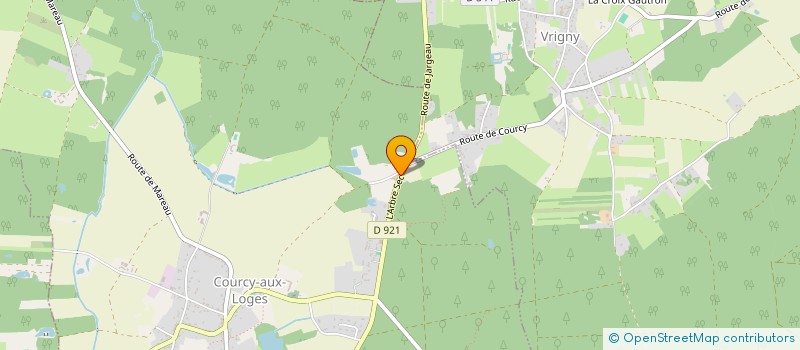 localisation de l'entreprise A LA BELLE EUGENIE à COURCY-AUX-LOGES