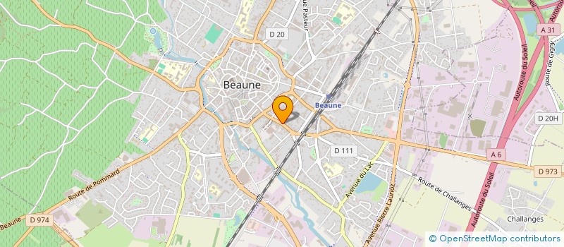 localisation de l'entreprise A LA BELLE SEMELLE à BEAUNE