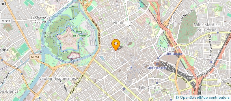 localisation de l'entreprise A LA BELLE TROUVAILLE à LILLE