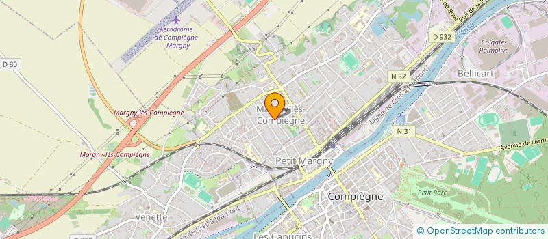 localisation de l'entreprise A LA BON'HEURE  THOUROTTE