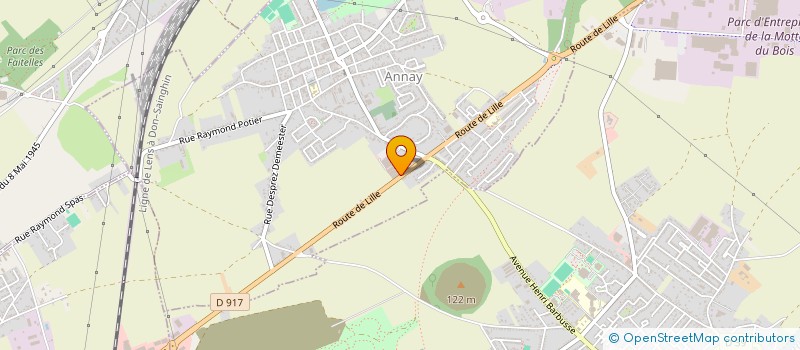 localisation de l'entreprise A LA BONNE FOURCHETTE  ANNAY