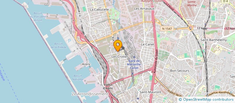 localisation de l'entreprise A LA BONNE FRANQUETTE à MARSEILLE