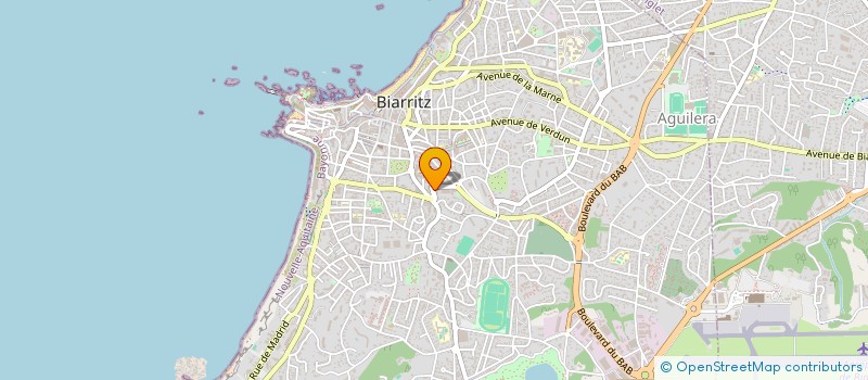 localisation de l'entreprise A LA BONNE FRANQUETTE  BIARRITZ