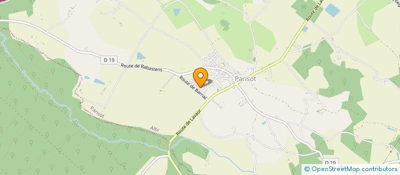 localisation de l'entreprise A LA BONNE FRANQUETTE à LISLE-SUR-TARN