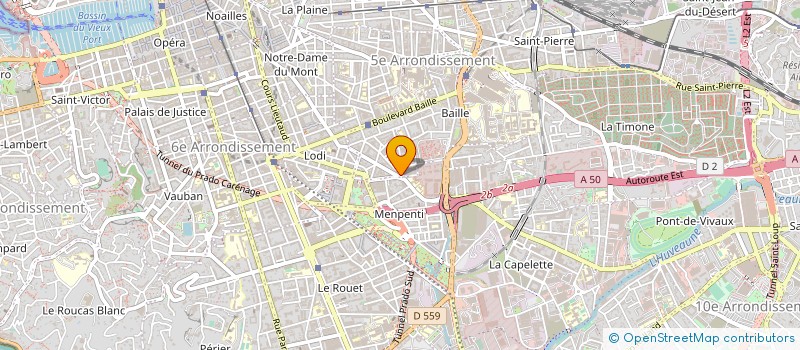 localisation de l'entreprise A LA BONNE HEURE à MARSEILLE