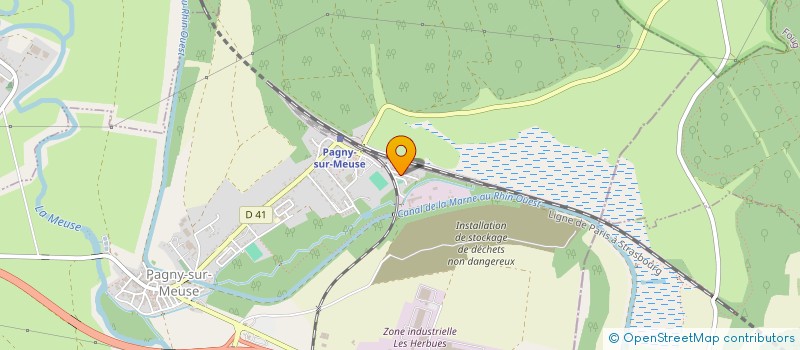 localisation de l'entreprise A LA BONNE SIFFLETTE !  PAGNY-SUR-MEUSE